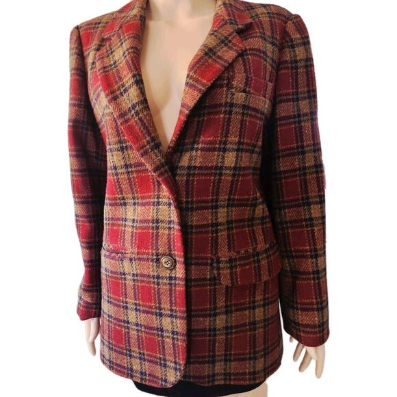 Eddie Bauer Wool  Women's Blazer Size Medium - Picture 4 of 10